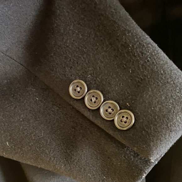 Brooks Brothers Elegant Black Trench Coat - Picture 5 of 6